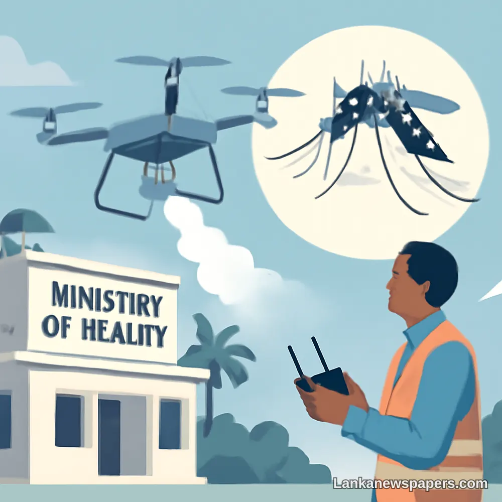 Sri Lanka Deploys Drones in Battle Against Deadly Dengue Outbreak