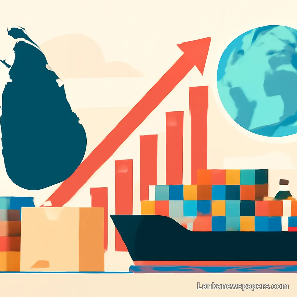 Sri Lanka's Export Earnings Cross USD 9 Billion Mark in First Half of 2025