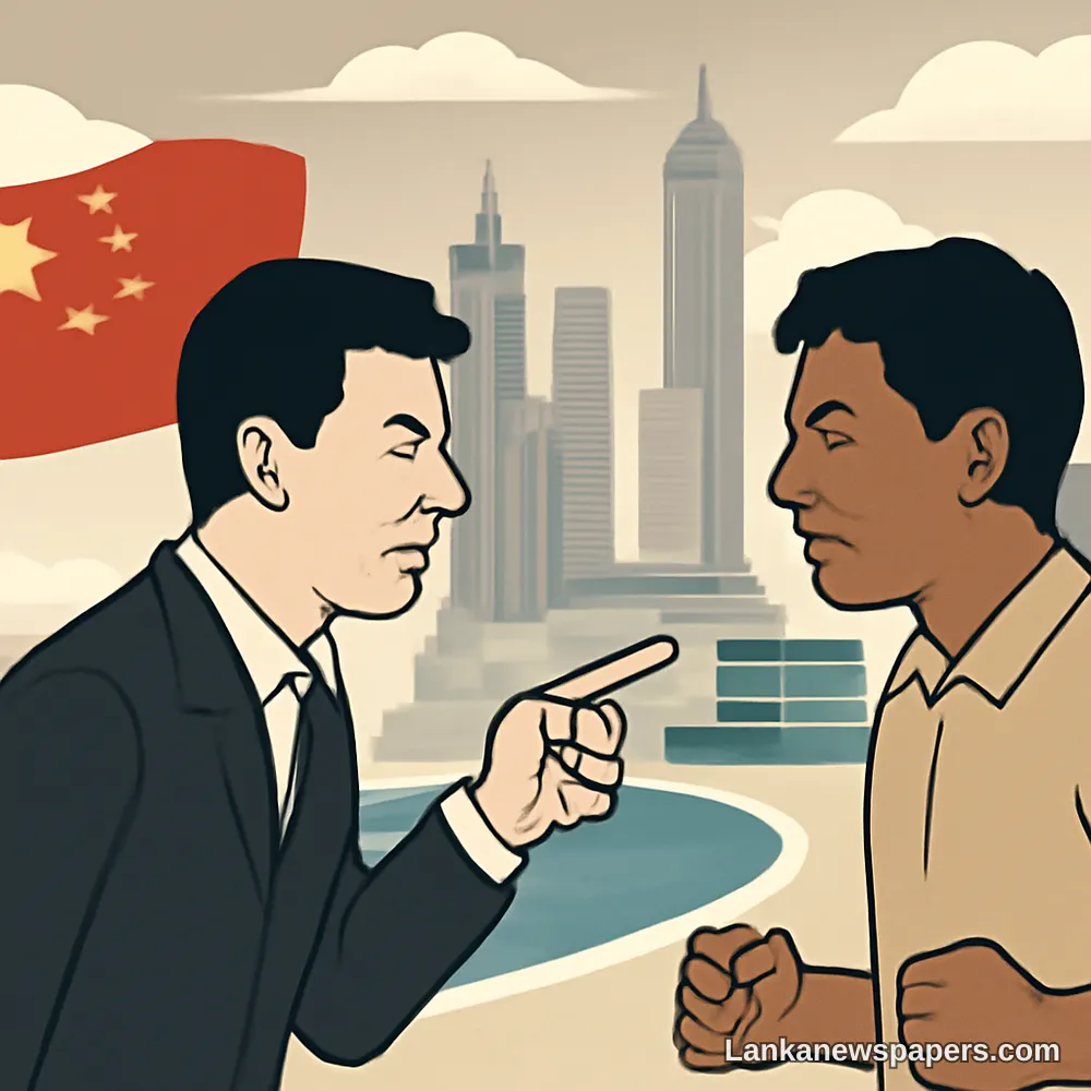 Chinese Embassy Demands Full Investigation Into Port City Colombo Altercation