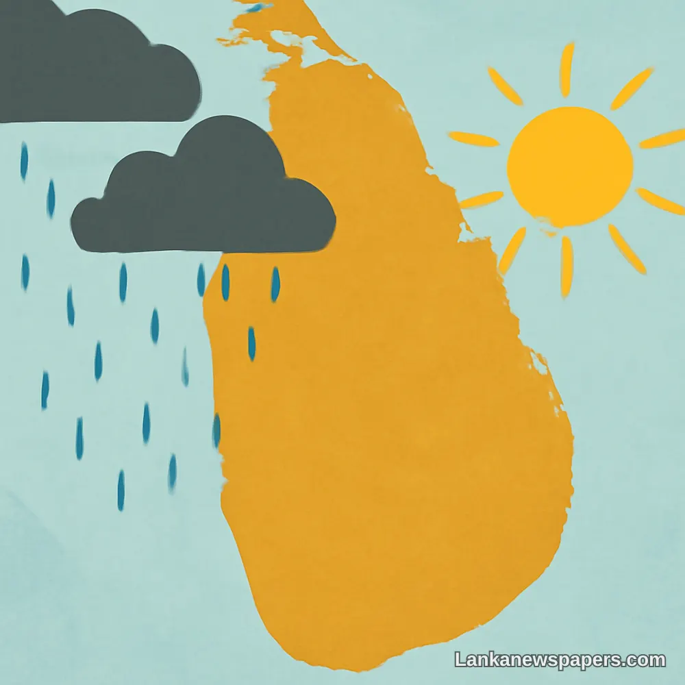 Scattered Showers Expected Across Western and Southern Regions While Rest of Island Stays Dry