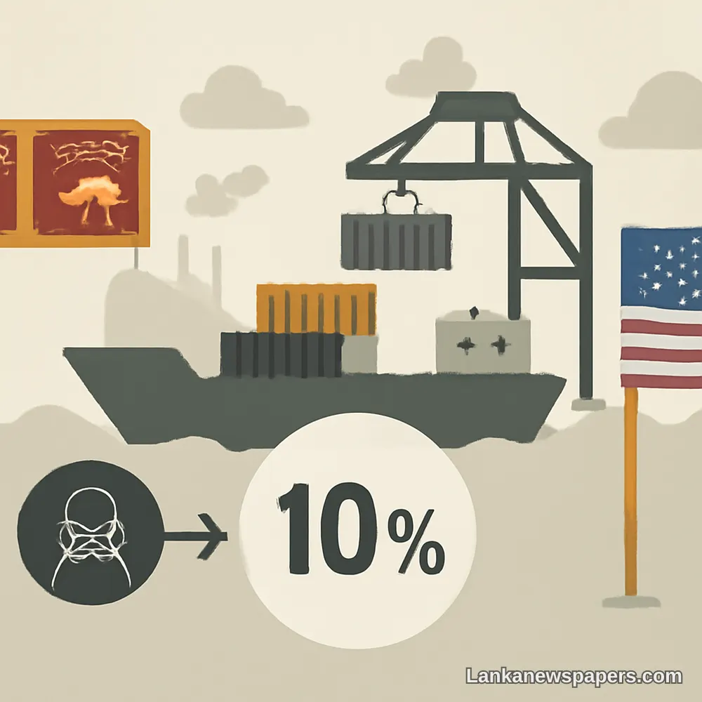 Sri Lanka Secures Lower 10% US Tariff Rate Following Forced Labour Import Restrictions