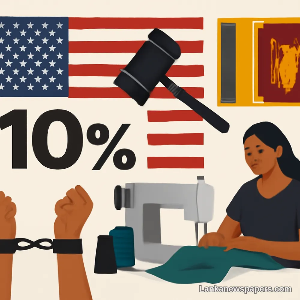 US Slaps 10% Tariff on Sri Lanka Following Eleventh-Hour Forced Labour Import Ban