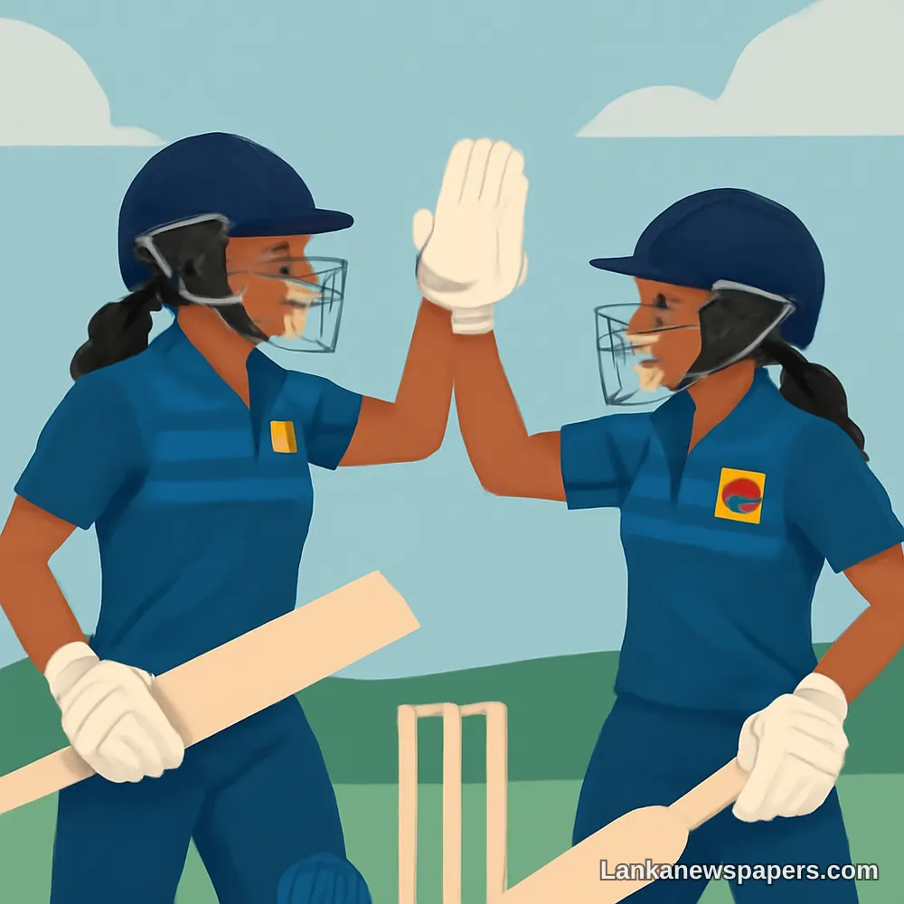 Vishmi and Harshitha Centuries Steer Sri Lanka to Victory, Force Decider in ODI Series