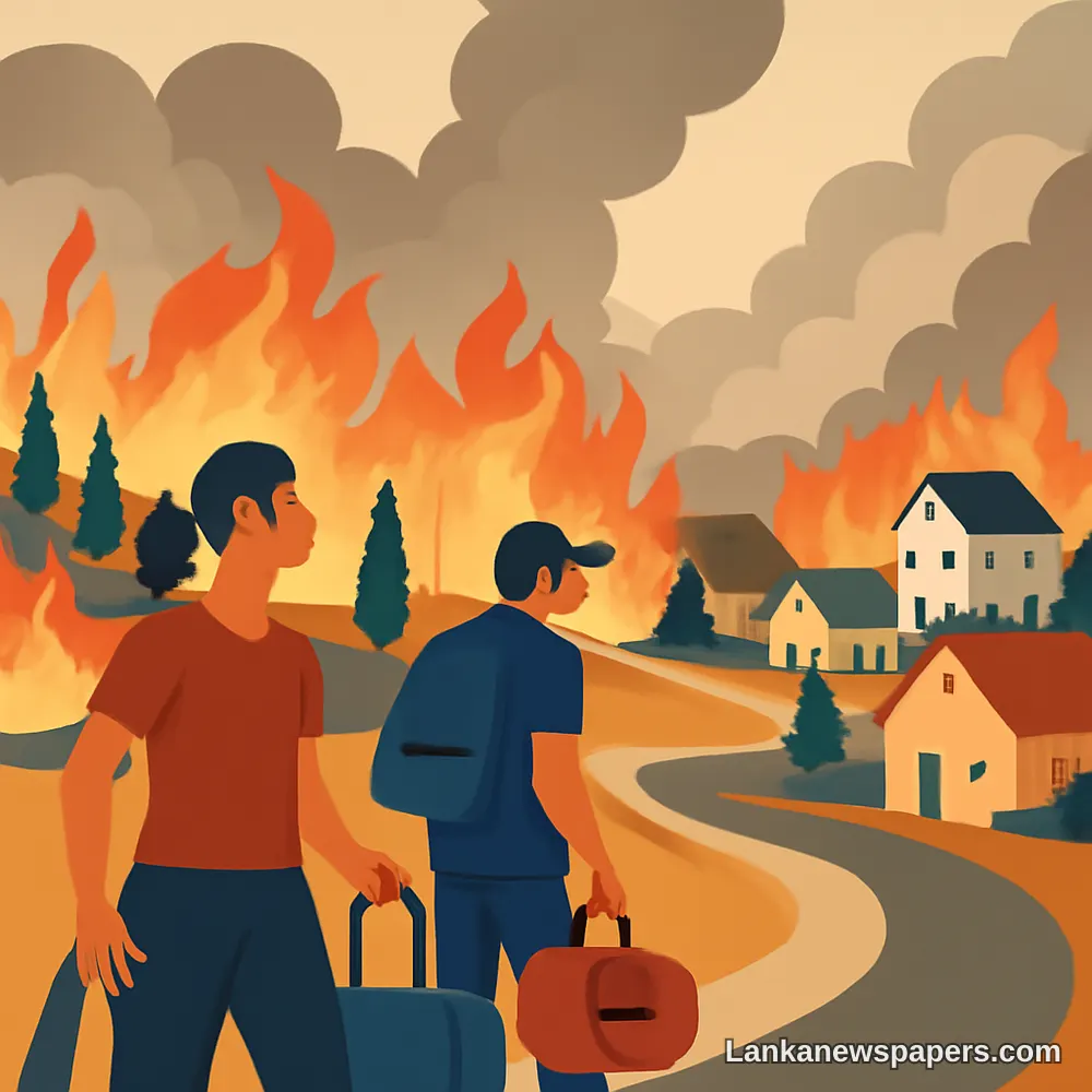 Massive Wildfires Force Over 300,000 to Evacuate Across France and Spain