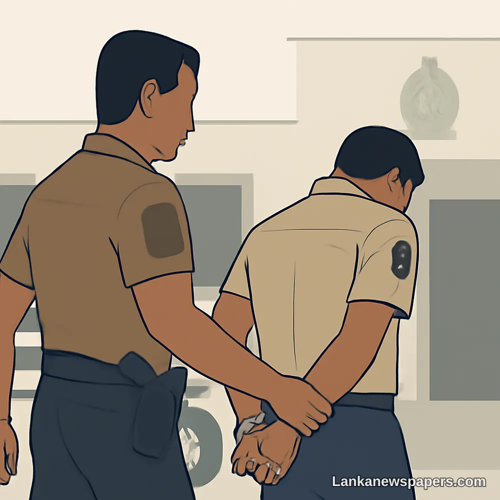 හෝමාගම විශේෂ පරීක්ෂණ ඒකකයේ ප්රධානියා අත්අඩංගුවට