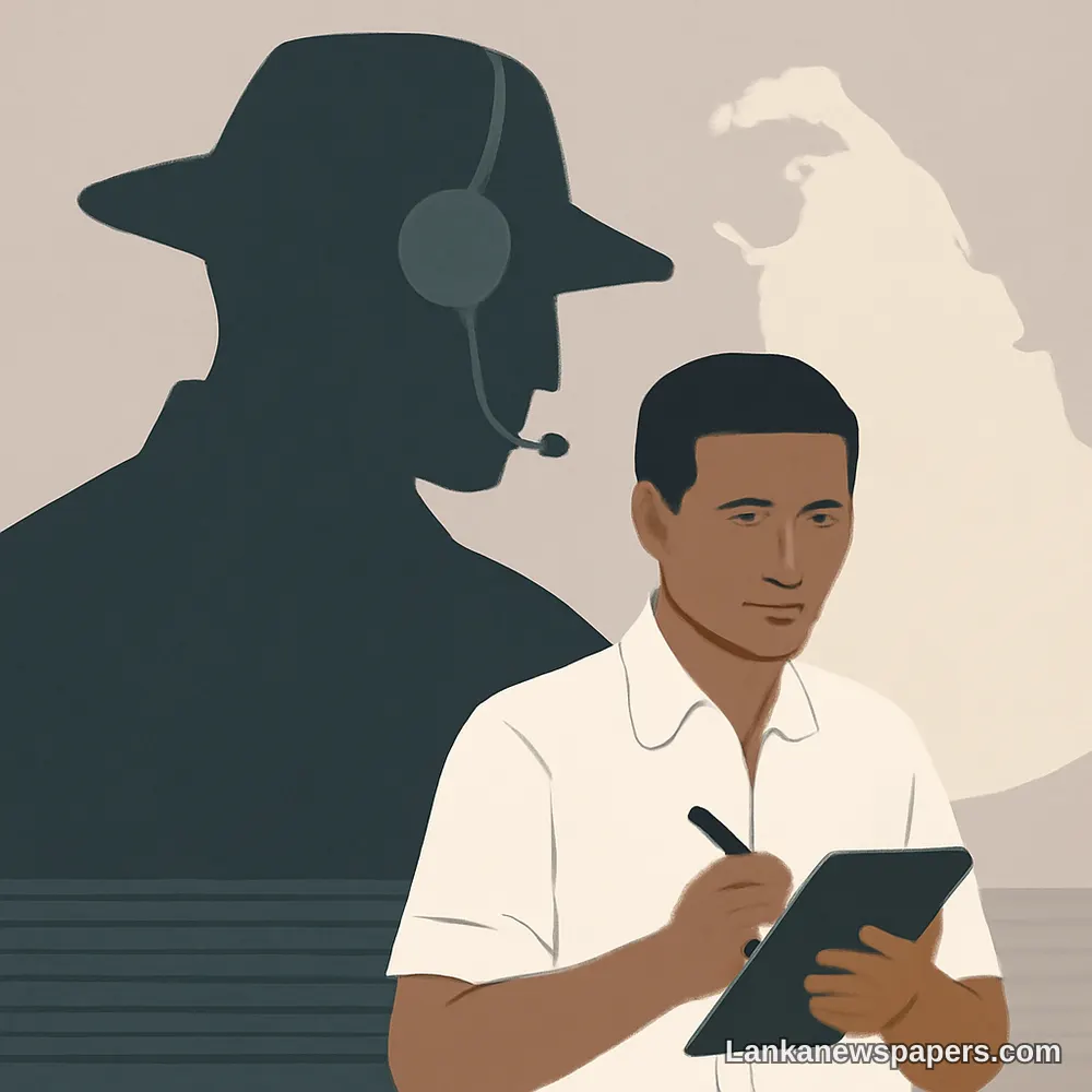 Shadow War on the Press: The Military Intelligence Cell That Allegedly Targeted Sri Lanka's Journalists