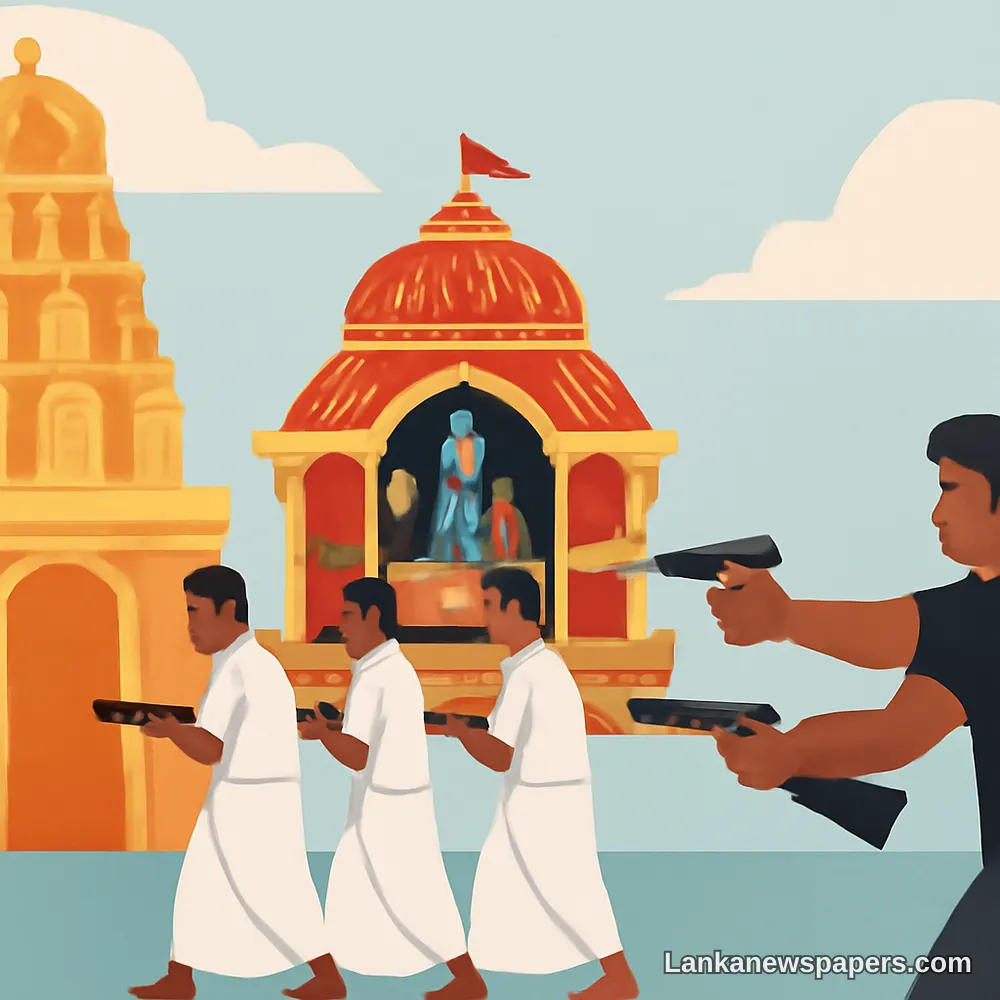 Gang Feud Disrupts Sacred Hindu Festival Ritual in Sri Lanka