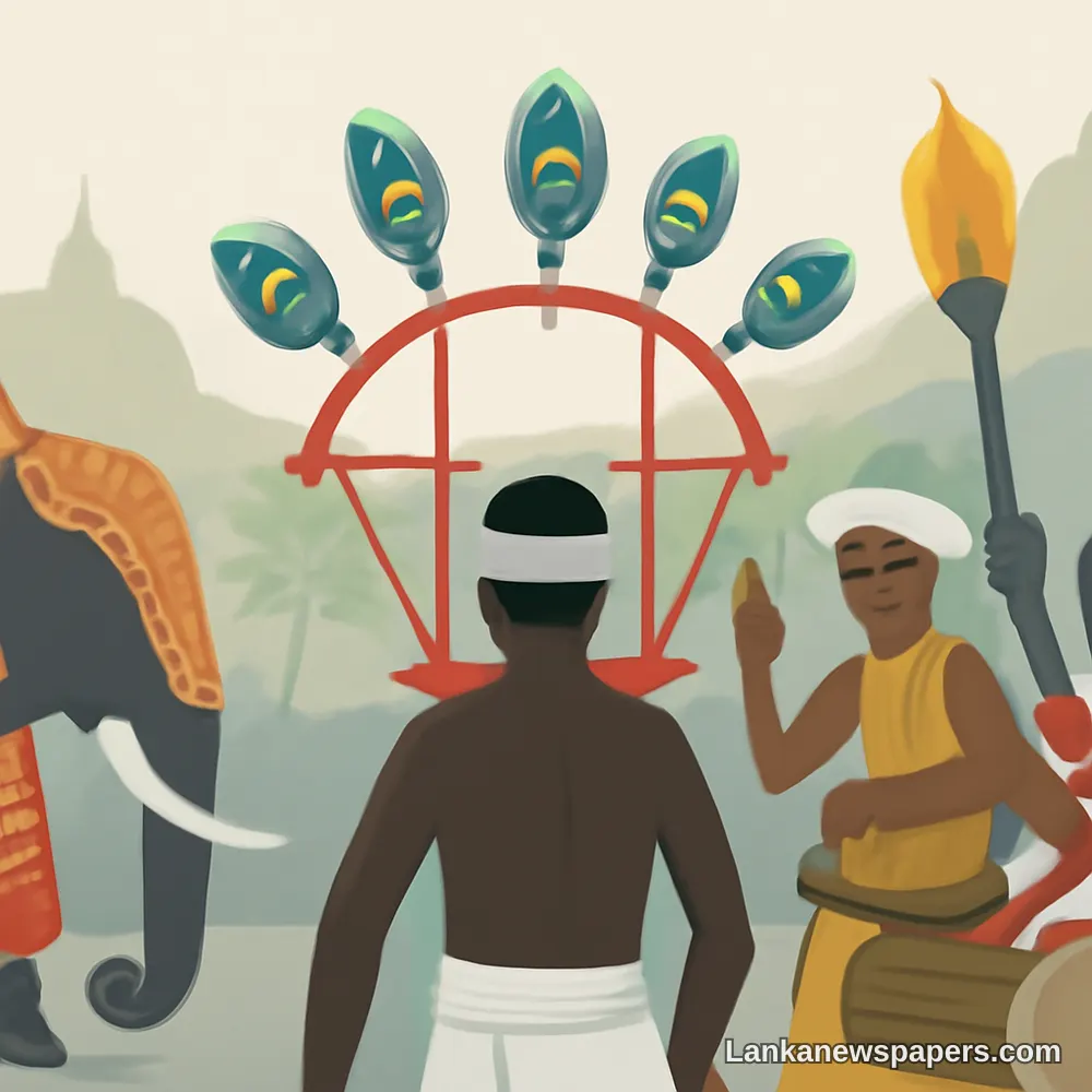 Esala Perahera Drops Kavadi Ritual Following Gang Threat Warning