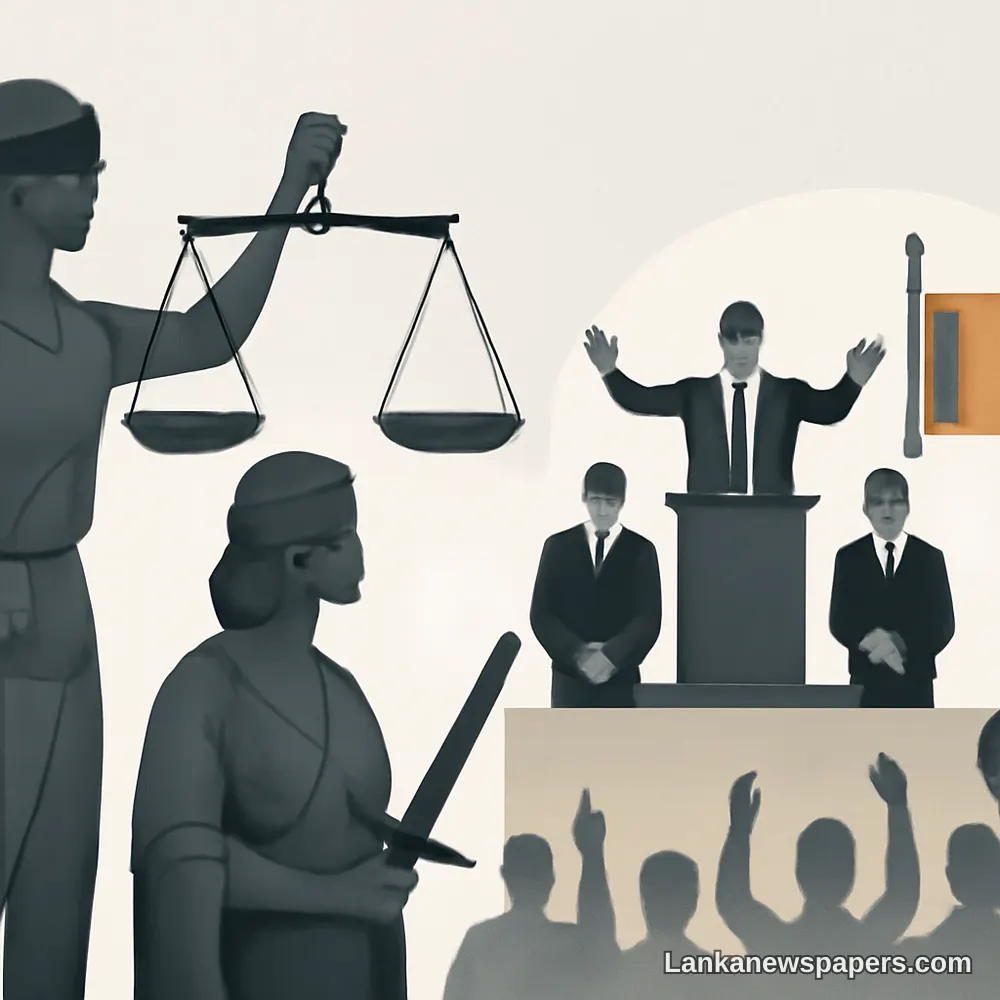 Rule of Law or Rule of Convenience? Sri Lanka's Political Double Standards Under Scrutiny