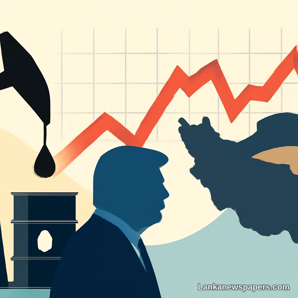 Global Oil Prices Spike as Trump Threatens Retaliation Against Iran