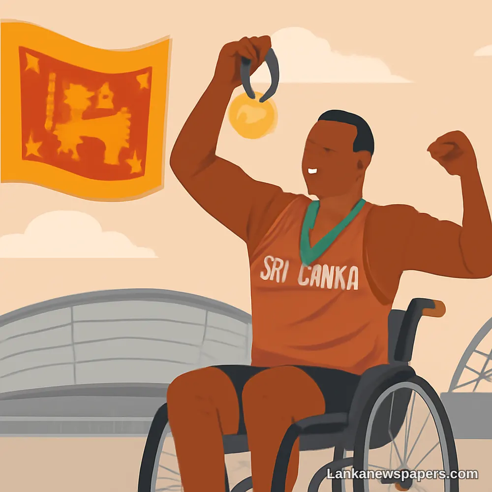 Palitha Bandara Claims Sri Lanka's Maiden Medal at Glasgow Games