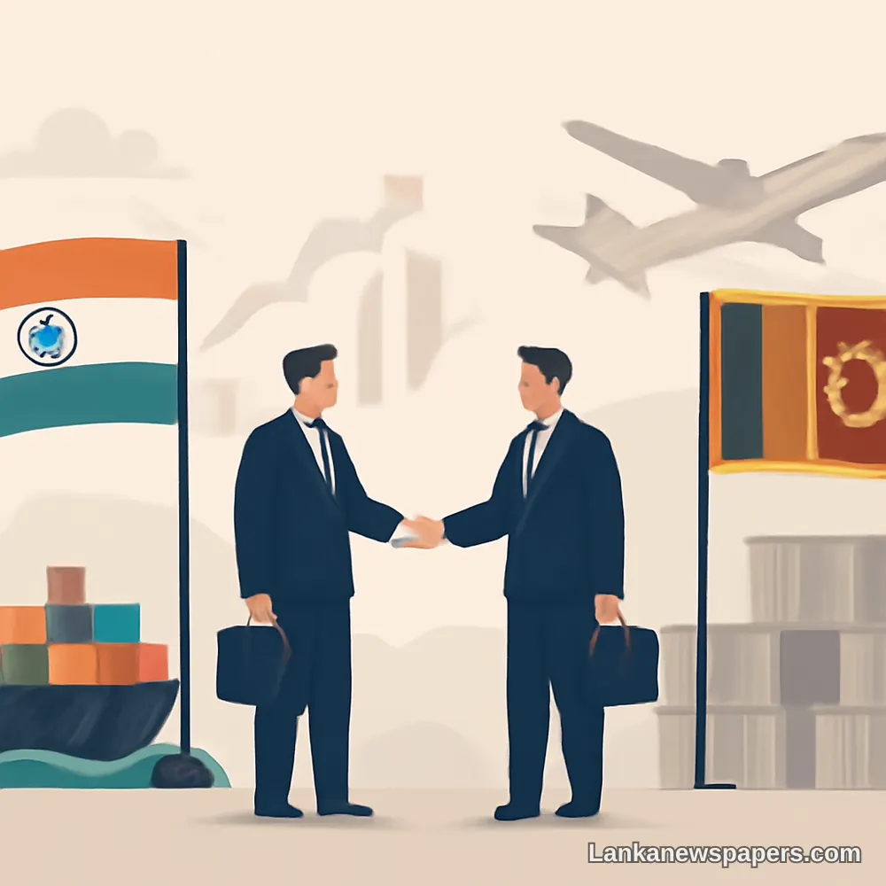 High-Level Indian Business Delegation Arrives in Sri Lanka to Strengthen Bilateral Trade Ties