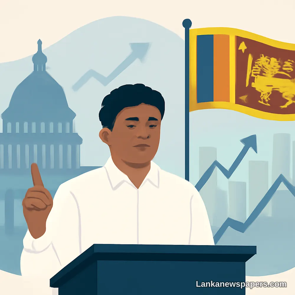 Sajith Premadasa Urges Washington to Maintain Support for Sri Lanka's Economic Turnaround