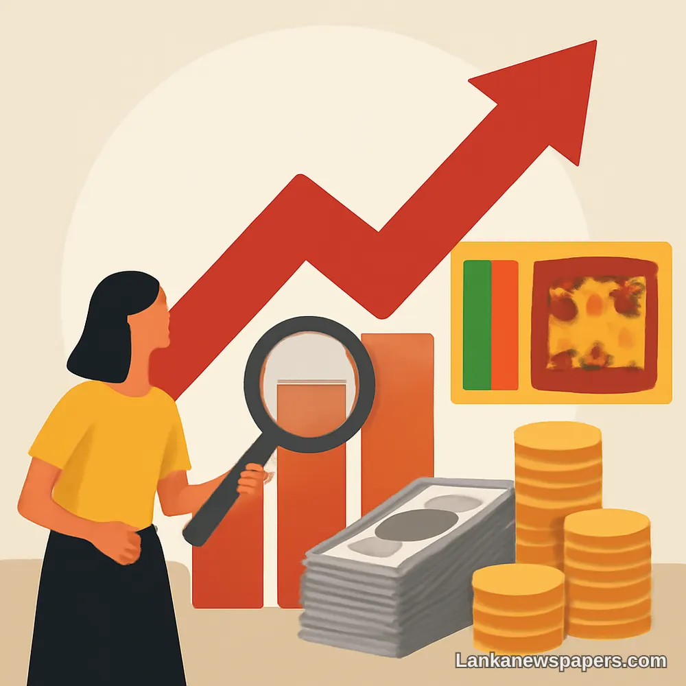 Sri Lanka's Core Inflation Climbs to 7.3% in July, Hitting Three-Year Peak