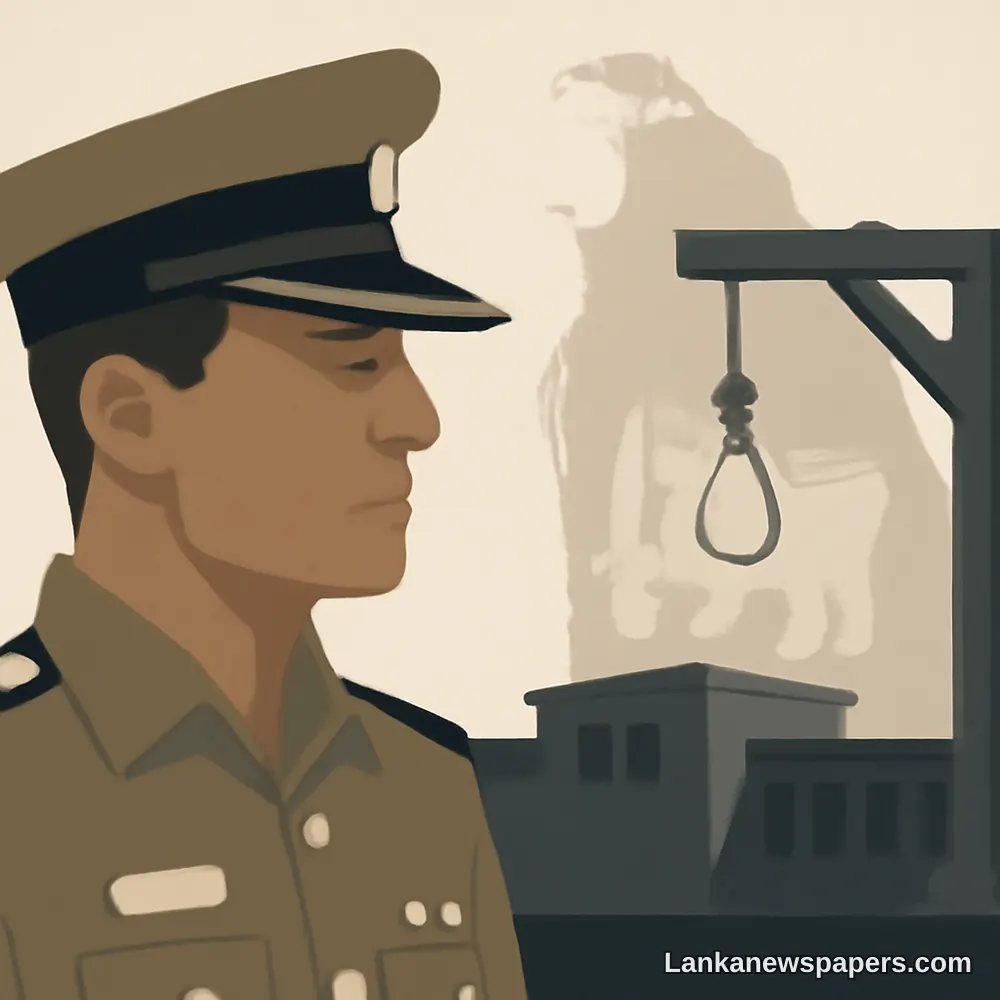 Sri Lanka's Former Police Chief Handed Death Sentence