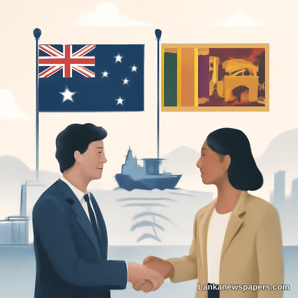 Australia Pledges Deeper Partnership with Sri Lanka Across Strategic Sectors