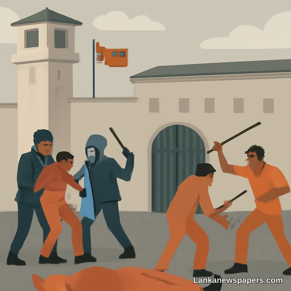Deadly Riot at Sri Lankan Prison Leaves One Inmate Dead, Six Others Wounded