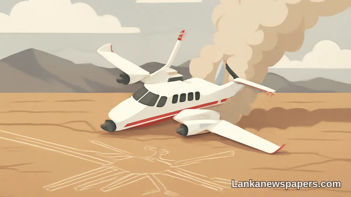 Thirteen Killed as Tourist Aircraft Crashes Over Peru's Iconic Nazca Lines