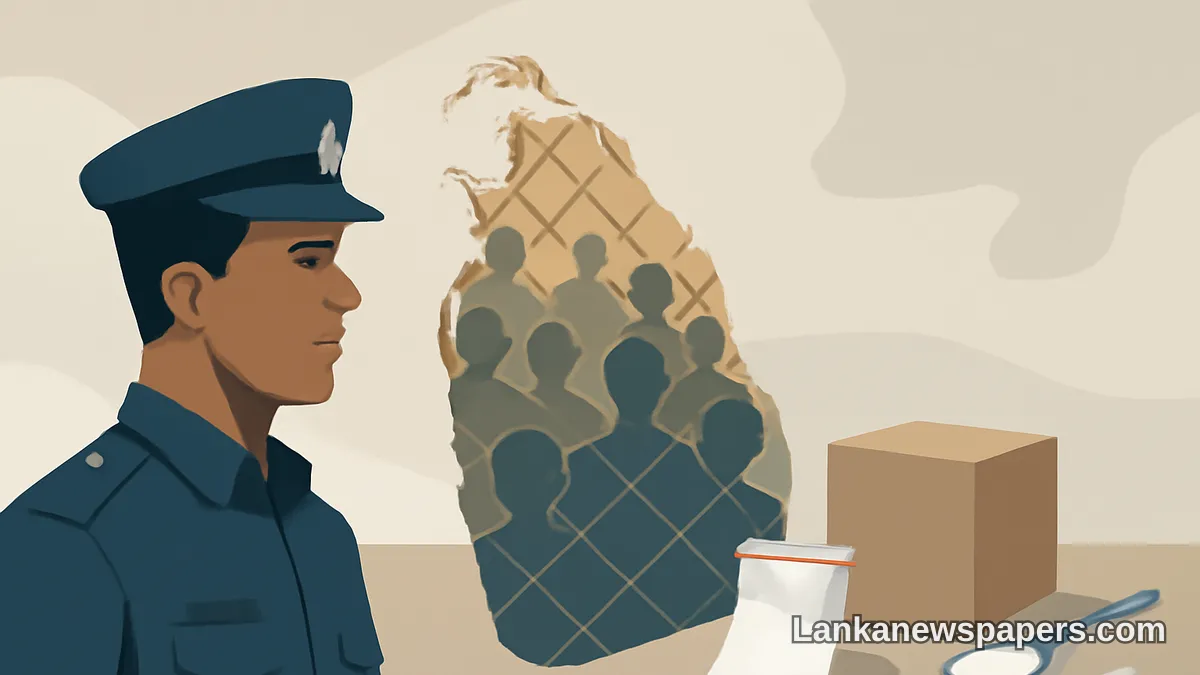 Sri Lanka Police Net Over 239,000 Drug Suspects in Sweeping Nine-Month Crackdown