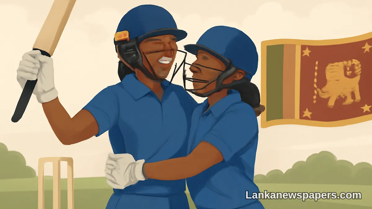 අතපත්තු සහ කවින්දි බැබළෙද්දී ශ්‍රී ලංකා කාන්තා කණ්ඩායම අලංකාර ලෙස මාලා ජයග්‍රහණය අත්කරගනී