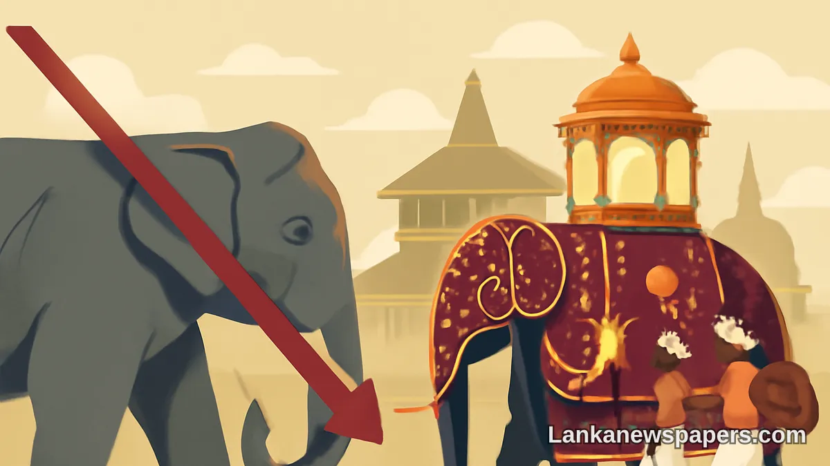 Dwindling Tame Elephant Population Puts Sri Lanka's Beloved Perahera Tradition at Risk