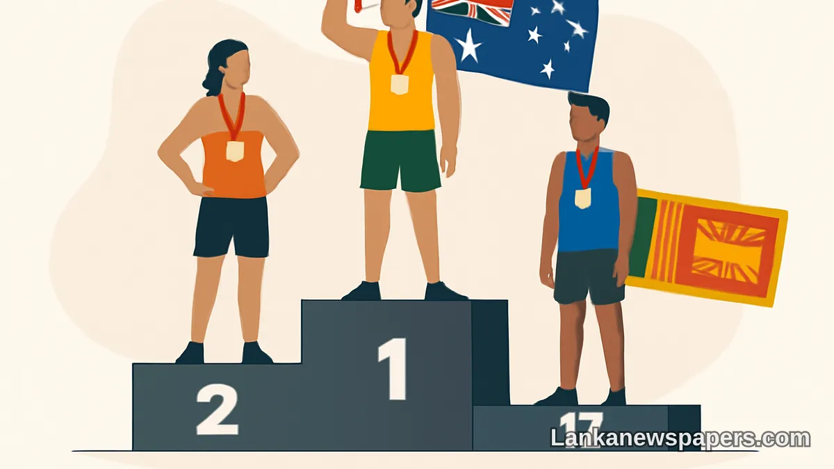 Sri Lanka Claim 17th Place in Commonwealth Games Medal Table as Australia Reign Supreme in Glasgow