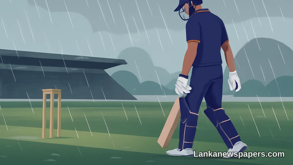 වර්ෂාපතනය නිසා දඹුල්ල සික්සර්ස් කණ්ඩායම LPL 2026 තරගාවලියෙන් ඉවත් වෙයි