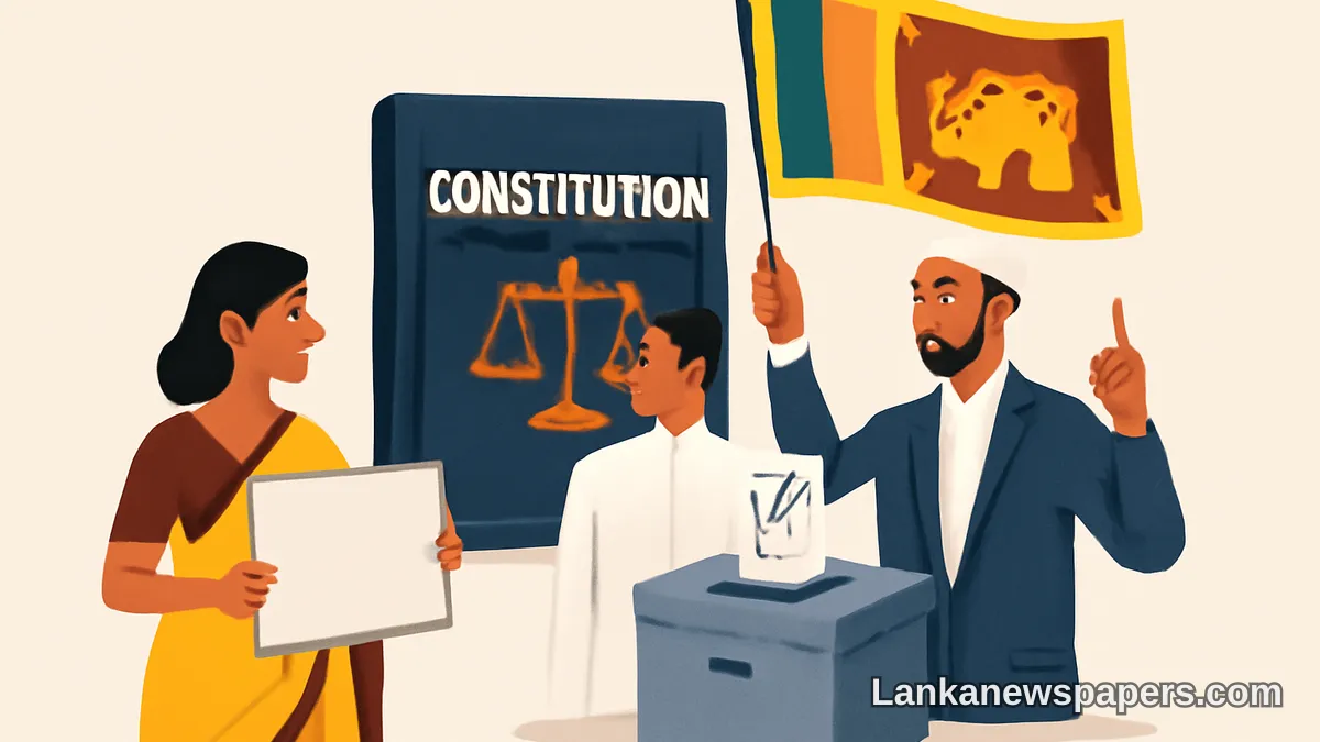 Tamil and Muslim Parties Urge President AKD to Prioritise New Constitution and Provincial Council Elections