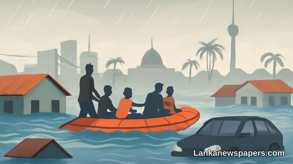 Five Dead as Torrential Rains Batter Sri Lanka, Forcing School Closures and Mass Evacuations