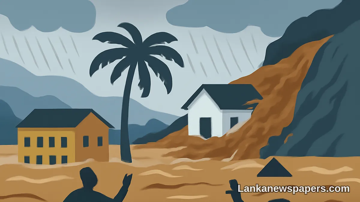 Five Dead as Floods and Mudslides Sweep Across Sri Lanka, Schools Forced to Close