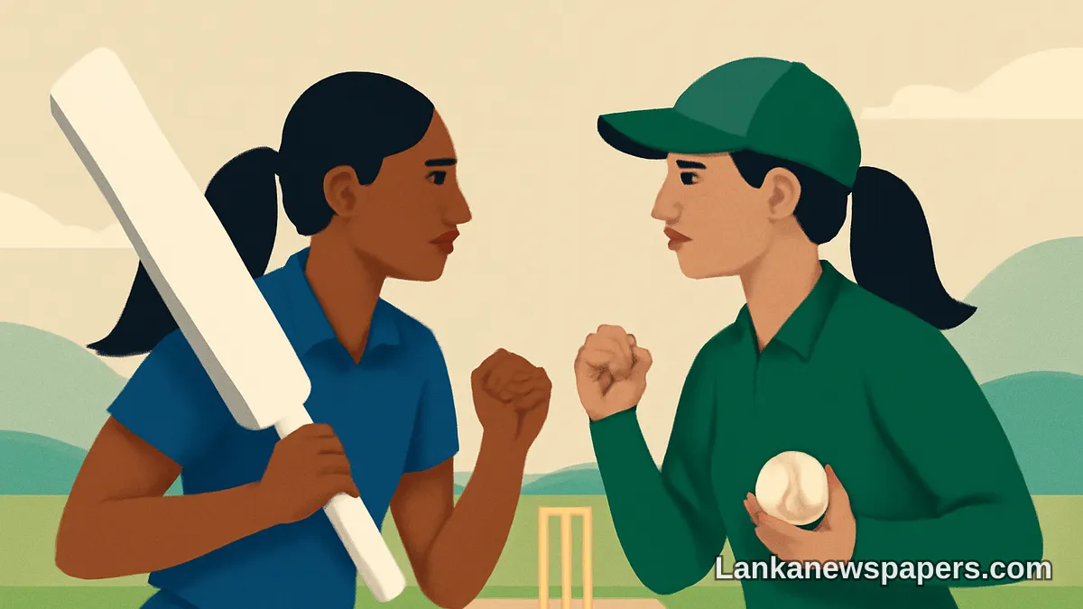 ශ්රී ලංකා කාන්තා කණ්ඩායම 2026 කාන්තා T20 ජාත්යන්තර තරග මාලාවේදී පාකිස්තානයට එරෙහිව පිළිගනී