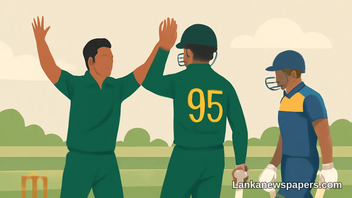 Pakistan Sign Off Sri Lanka Tour With Consolation T20I Victory Thanks to Zafar and Riasat