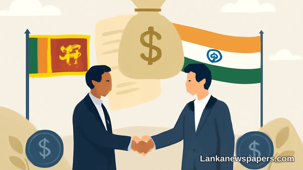 Sri Lanka and India Formalise USD 350 Million Credit Agreements in Major Financial Milestone