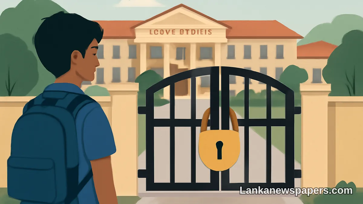Locked Out at Home: How Sri Lankan Expat Children Are Being Denied University Access in Their Own Country