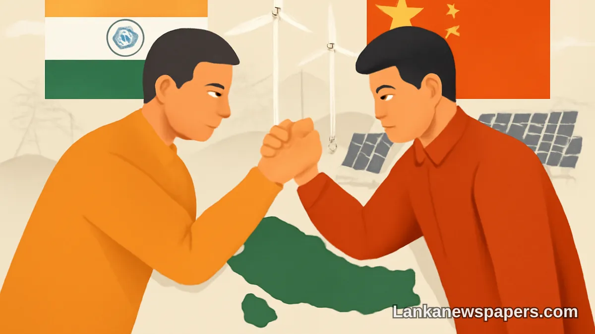 India and China Compete for Clean Energy Dominance in Sri Lanka and Nepal