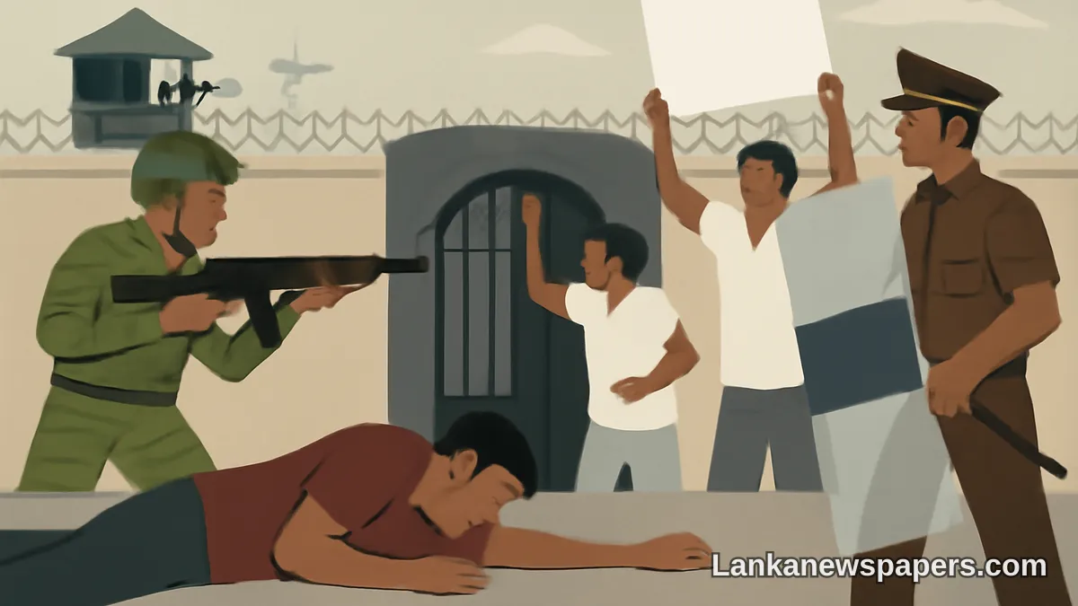 One Killed as Military and Police Crack Down on Prison Protest in Sri Lanka