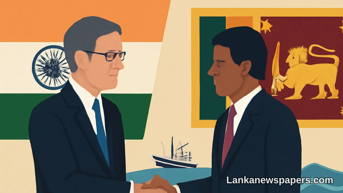 ඉන්දීය විදේශ ලේකම් මිශ්‍රි ශ්‍රී ලංකාව සම්බන්ධයෙන් නව දිල්ලියේ කැපවීම නැවත තහවුරු කරයි; රඳවාගත් ධීවරයින් මුදාහැරීමට බලකරයි