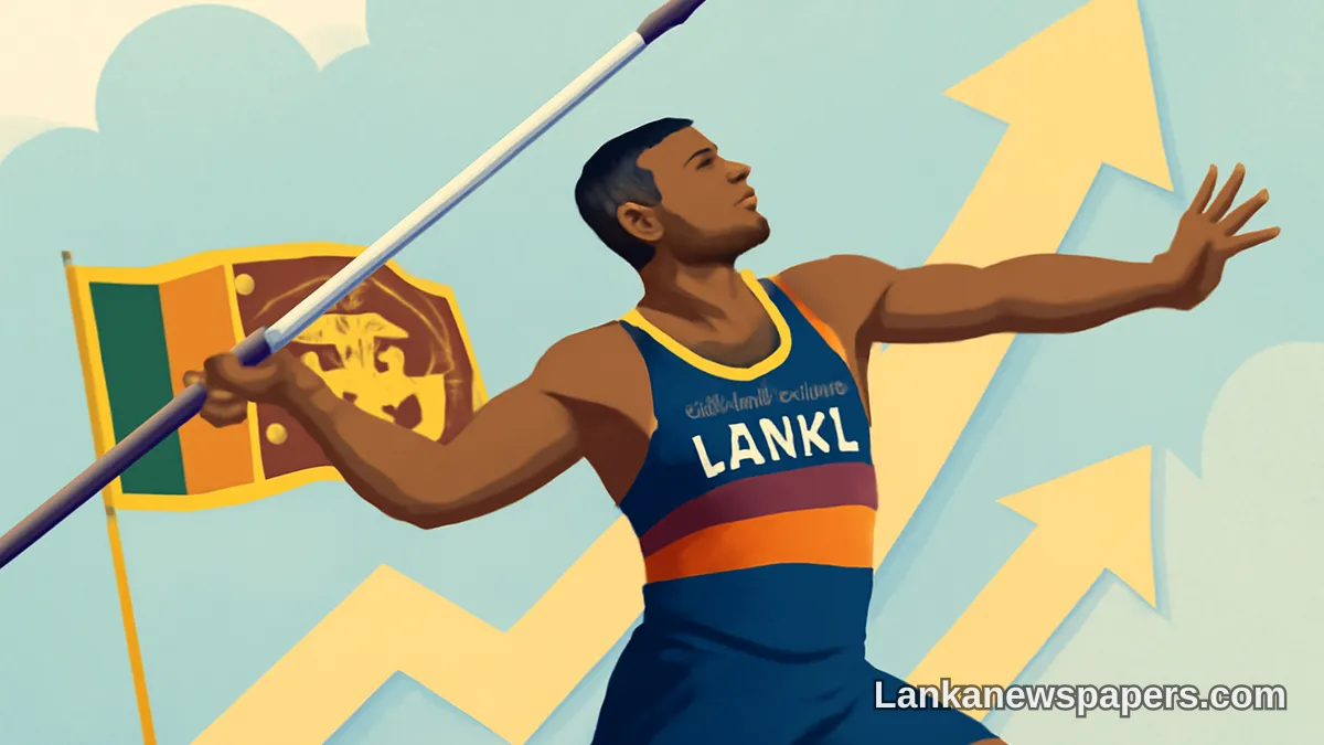 Rumesh Tharanga Makes History as Sri Lanka's First World No. 1 in Men's Javelin