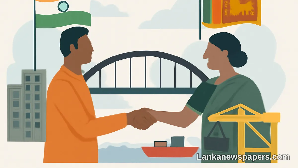 India and Sri Lanka Deepen Ties With Infrastructure Push and Free Trade Agreement Overhaul