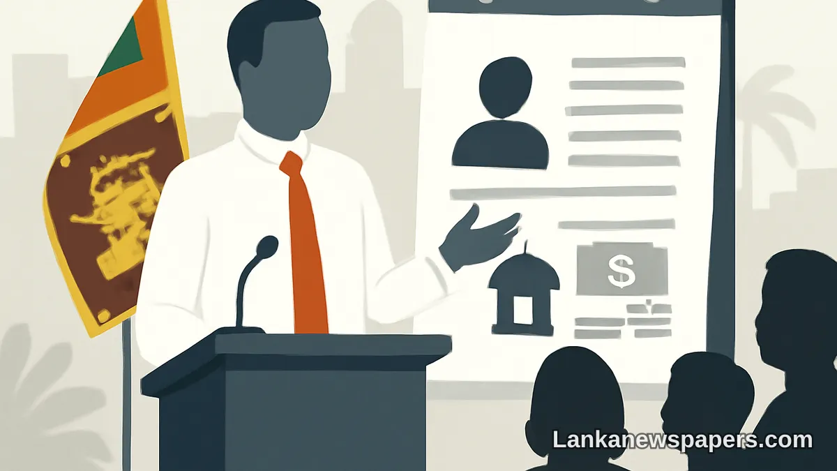 Sri Lanka Will Keep Politicians' Asset Declarations Open to Public, Says Minister