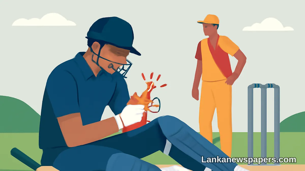 Shubman Gill Finger Injury Clouds India's Warm-Up Clash Against Sri Lanka
