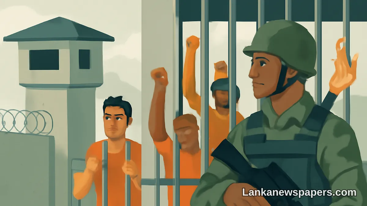 Sri Lanka Calls In Military as Prison Unrest Escalates Across Facilities