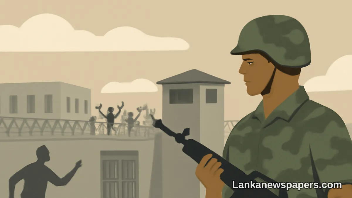 Sri Lanka Calls In Military to Quell Escalating Unrest Across Prison System