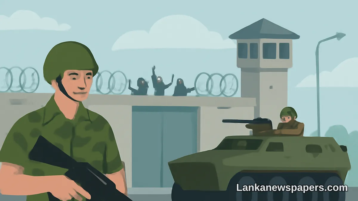 Sri Lanka Calls In Military as Prison Unrest Escalates, Says Minister