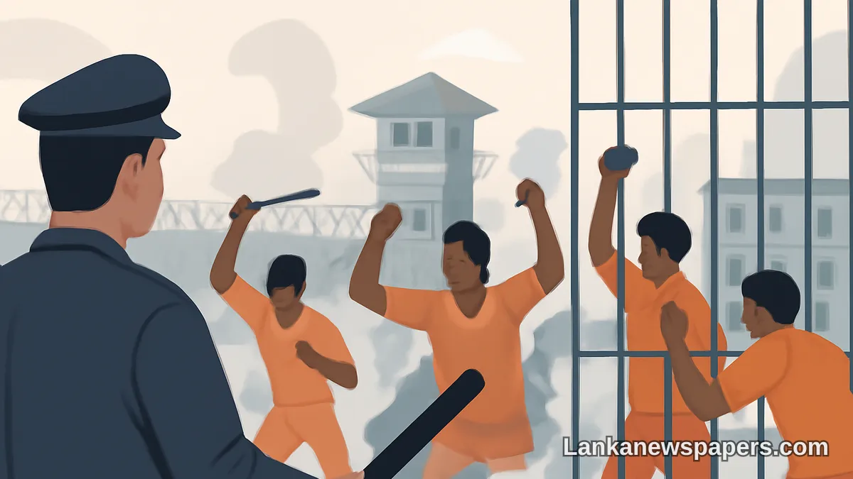 Unrest Erupts Inside Sri Lanka's Prison System