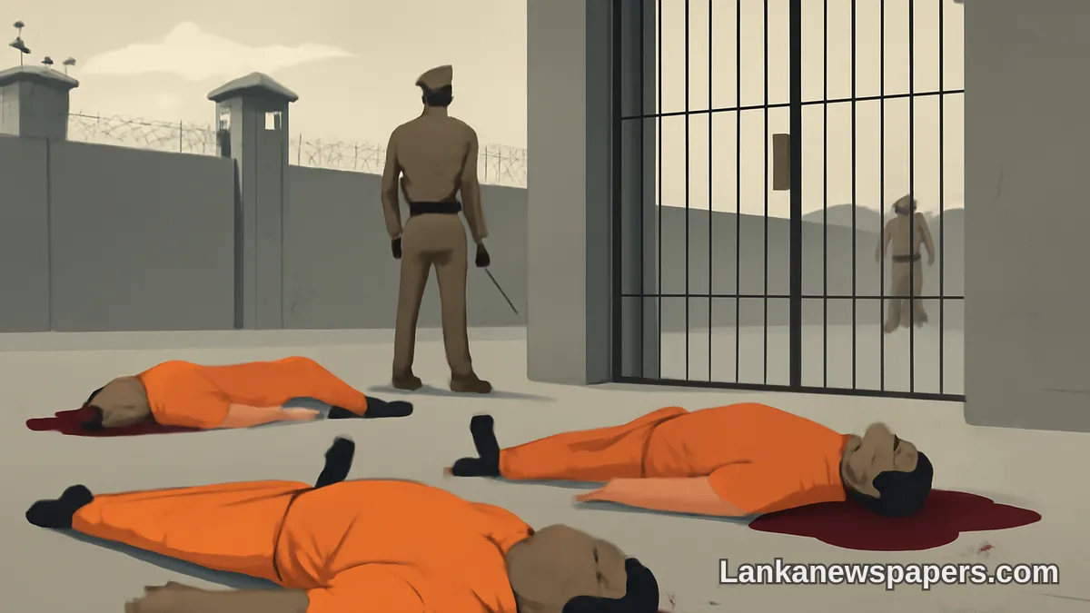 Three Inmates Dead After Sri Lanka Prison Violence; Authorities Suspect Coordinated Plot