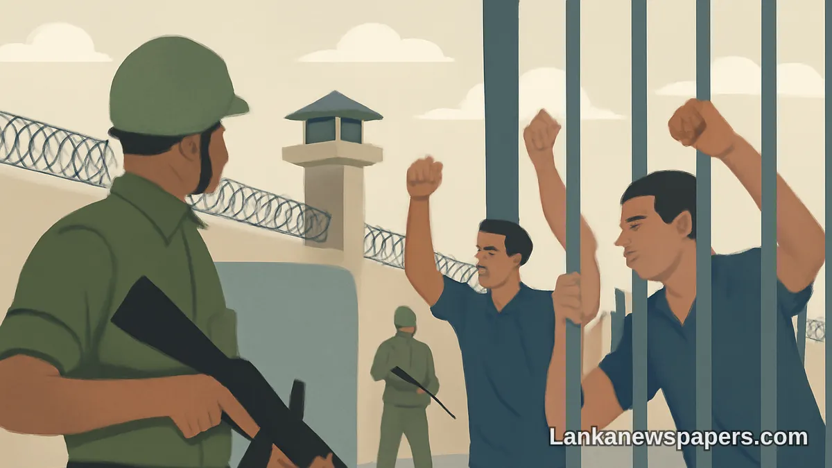 Military Called In as Unrest Escalates Inside Sri Lanka's Prisons