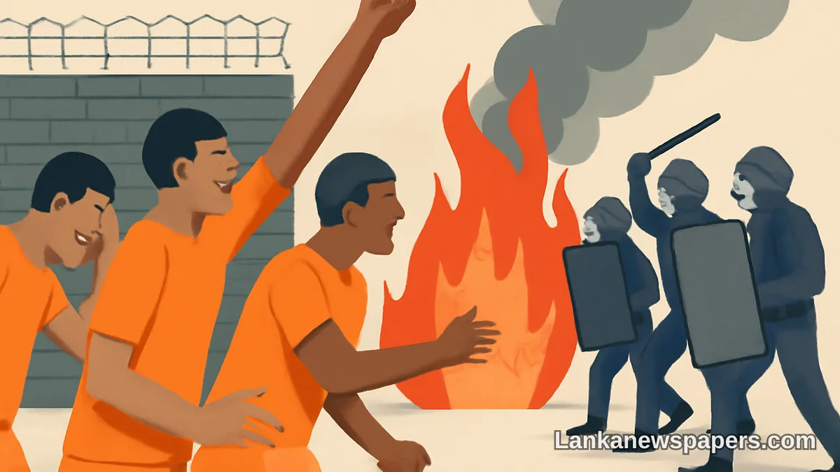 Three Killed and 23 Wounded as Riot Erupts Inside Sri Lanka Prison