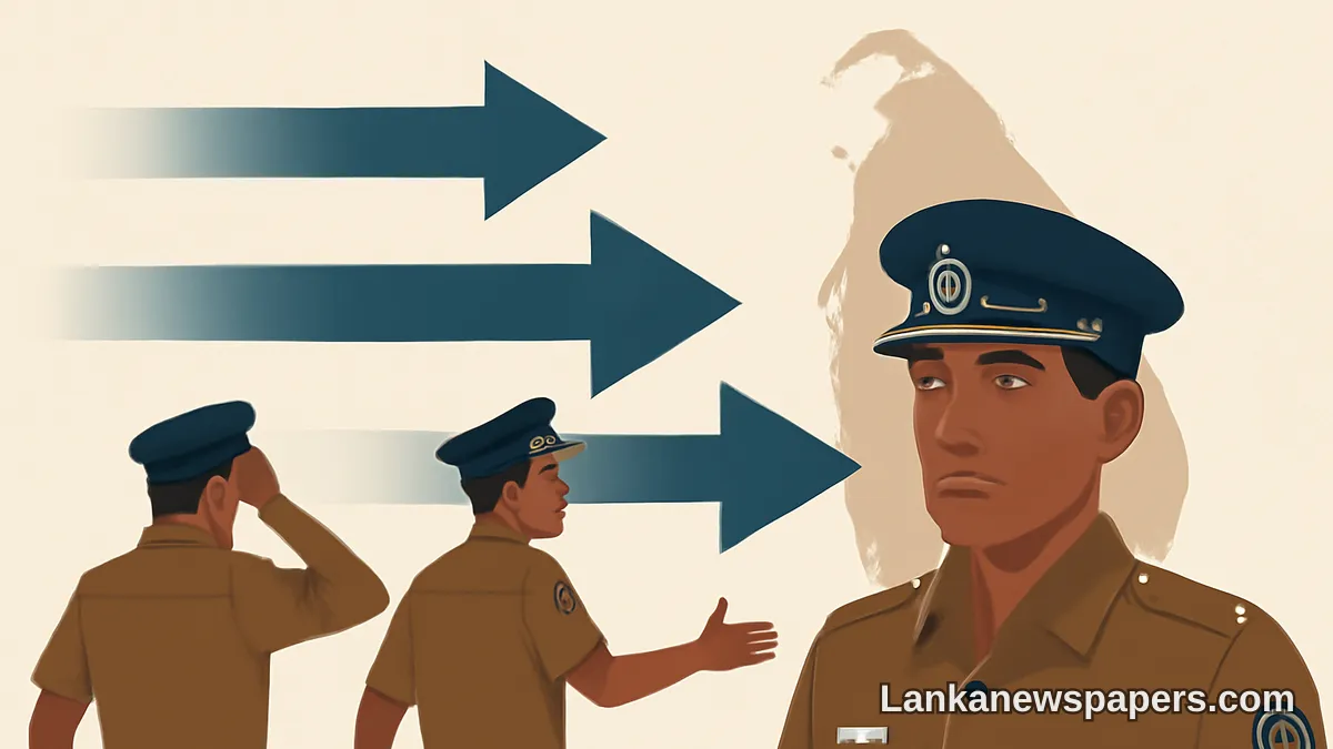 Major Shake-Up in Sri Lanka Police Service as Senior Officers Including SDIGs Face Transfers