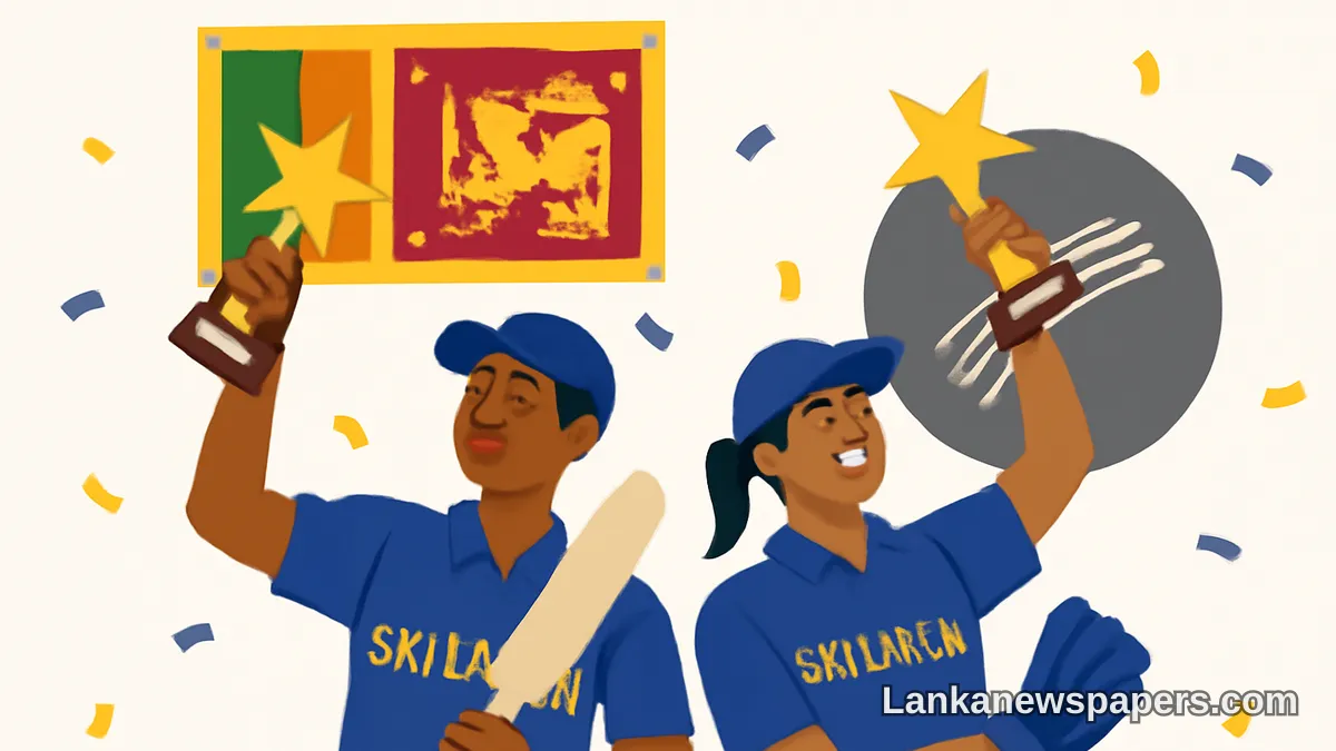 Nissanka and Chamari Shine Brightest at Sri Lanka Cricket Awards 2025